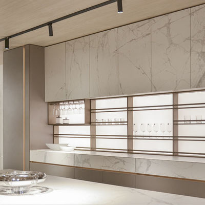 Empresas de cozinha comercial de vinil laminado modular