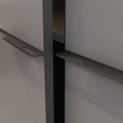 ODM Solid Quadrado 12 polegadas Armário puxa Mãos de cozinha modular Barra