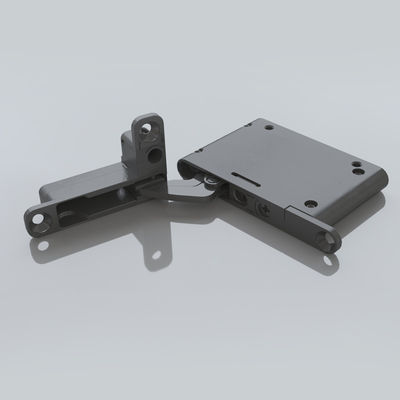 Hinges hidráulicas de zinco para móveis e acessórios Hinges invisíveis para portas de armários