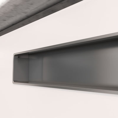Armário de cozinha de alumínio de zinco Manos do armário do quarto Manos de armazenamento 129mm personalizado