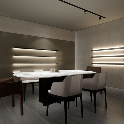 Unidade de entretenimento flutuante de móveis de casa de alumínio modular