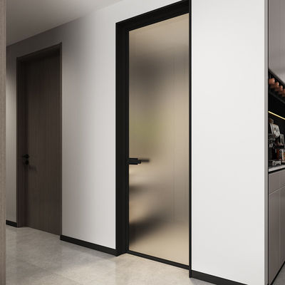 Casas de banho personalizadas Translúcidas Glaçadas Frosted Portas internas de alumínio