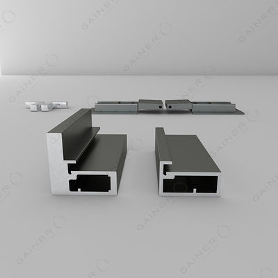Armários de armazenamento modulares OEM Portão de vidro de cozinha modular
