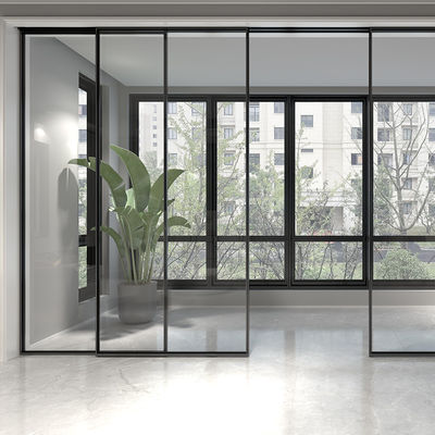 Patio à prova de umidade portas deslizantes contemporâneas interior porta de cavidade interna