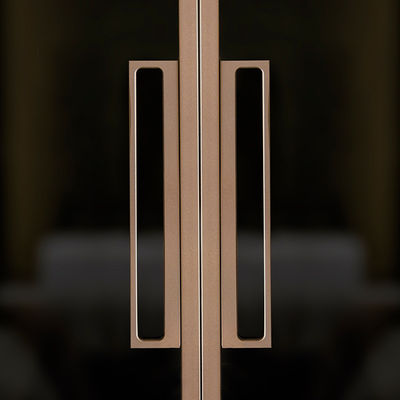 Alumínio Interior 96x96 Porta Deslizante de Vidro Telescópio Interior Portas Deslizantes Para Casa