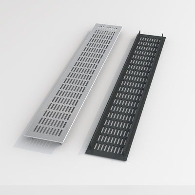 Grelha linear de alumínio de ventilação de ar Grelha linear de tecto decorativo