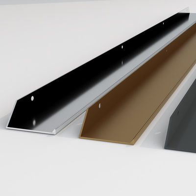 Quarto de cama simples de alumínio de hardware de manuseio gabinete porta de arrastão de gaveta